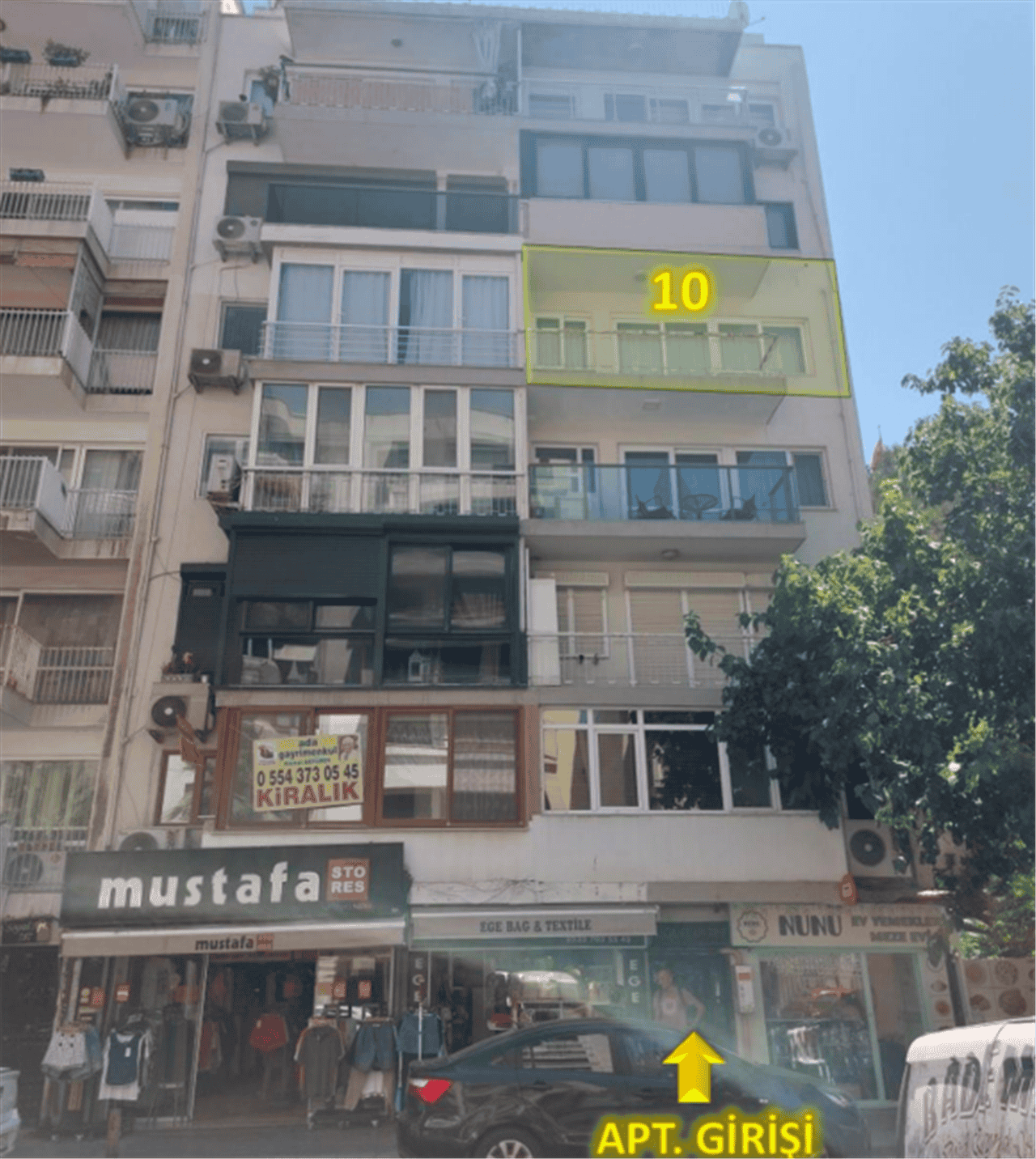 İZMİR KONAK GÖZTEPE SATILIK DENİZ MANZARALI DAİRE